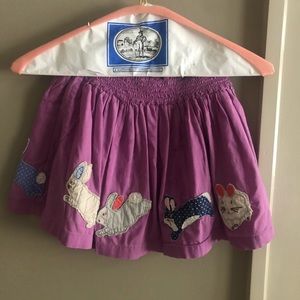 Skirt- Mini Boden Bunny Skirt